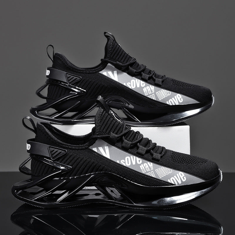Fashion Casual Exercise Fly Woven Mesh Men's Shoes