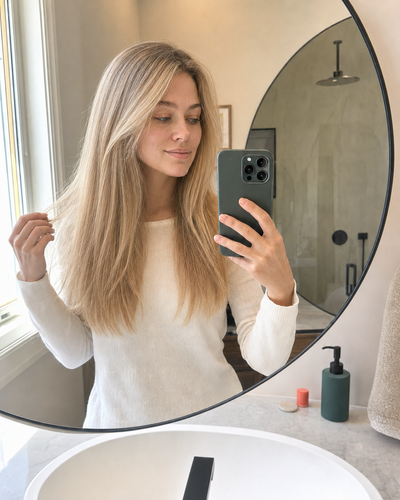 After - Thick Hair