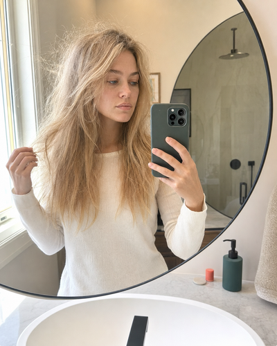 Before - Thick Hair
