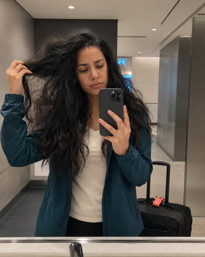Before - Coarse Hair