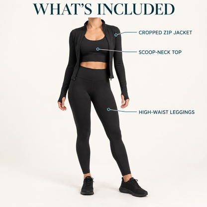 The Sloane 3-Piece Activewear Set